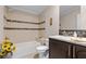 Bathroom featuring a shower-tub combo, vanity, and modern fixtures at 2715 9Th N Ave, St Petersburg, FL 33713