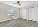 Bedroom with a window and closet at 27330 Coral Springs Dr, Wesley Chapel, FL 33544