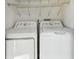 Laundry area with new washer and dryer units at 2953 Yucca Ct, Palm Harbor, FL 34684