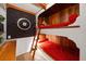 Bedroom showcasing custom built-in bunk beds and unique nautical decor at 4 Belleview Blvd # 802, Belleair, FL 33756