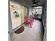 Enclosed patio, offering serene views of the living room and outdoor scenery at 4022 Cortez Dr # A, Tampa, FL 33614