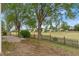 Expansive backyard with lush greenery and a view of the serene surrounding landscape at 4124 Canongate Ct, Spring Hill, FL 34609