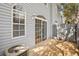 Outdoor wooden deck with wood fence, sliding glass doors and AC unit at 8101 Interbay Blvd # A, Tampa, FL 33616