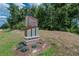 The Fawn Ridge community sign sits on a well-maintained green space at 8915 Hannigan Ct, Tampa, FL 33626