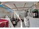 Enclosed laundry area with washer and dryer, and additional storage at 126 Ridgewood Ave, Brandon, FL 33510