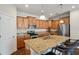 Well-equipped kitchen with granite countertops, stainless steel appliances, and ample cabinet space at 12831 White Bluff Rd, Hudson, FL 34669