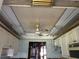 View of the ceiling, ductwork and cabinets in a partially demolished kitchen at 1503 12Th Se Ct # 1503, Largo, FL 33771