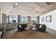 Comfortable lounge area with plush seating, ocean views and plenty of natural light at 1560 Gulf Blvd # 306, Clearwater Beach, FL 33767