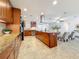 Well-equipped kitchen with granite countertops, stainless steel appliances, and center island at 2001 Pinellas Point S Dr, St Petersburg, FL 33712