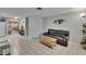 Open living room featuring tile floors, neutral paint, and easy access to the kitchen at 5081 72Nd N Ave, Pinellas Park, FL 33781