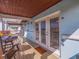 Balcony with seating, outdoor rug, and views of the bay at 5191 Salmon Se Dr # C, St Petersburg, FL 33705