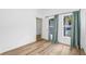 A bright bedroom with hardwood floors at 5825 Meadowpark Pl, Lithia, FL 33547