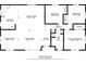 A black and white floorplan shows the layout and dimensions of the home at 6268 39Th N Ave, St Petersburg, FL 33709