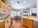 Bright kitchen overlooking the breakfast nook and connected living space at 10309 Marchmont Ct, Tampa, FL 33626