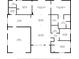Detailed floor plan displaying the layout and dimensions of the home at 1152 Jackmar Rd, Dunedin, FL 34698