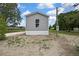 Charming gray home featuring horizontal siding and a clean, modern aesthetic at 16137 Melbourne St, Brooksville, FL 34604