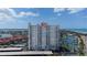 Exterior view of high-rise condo building with balconies and waterfront views at 1621 Gulf Blvd # 1604, Clearwater Beach, FL 33767