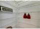 Neatly organized walk-in pantry, featuring white wire shelving at 2010 Rutherford Dr, Dover, FL 33527