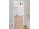 This bathroom offers a view of the bedroom, as well as a bathtub at 2405 Dakota Rock Dr, Ruskin, FL 33570