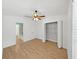 Spacious bedroom featuring bright lighting, and a view of the bathroom at 2405 Dakota Rock Dr, Ruskin, FL 33570