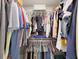 Walk-in closet with double hanging racks, wire shelving, and plenty of storage space for organization at 4175 20Th N St, St Petersburg, FL 33741