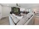 Open-concept living room with a seamless flow to the dining area and kitchen at 4175 20Th N St, St Petersburg, FL 33741