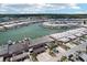 Waterfront community featuring private boat docks and waterfront condos with lush landscaping and calm canal waters at 467 Boca Ciega Point S Blvd, St Petersburg, FL 33708