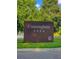 Cunningham Park sign. A lovely park for all to enjoy at 5043 Night Star Trl, Odessa, FL 33556