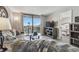 Inviting living room with balcony, ocean views and doorway to bedroom at 6009 Sea Ranch Dr # 107E, Hudson, FL 34667