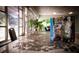 Game area with a puzzle on a table and an expansive view of the community at 6015 19Th N St # 301, St Petersburg, FL 33714
