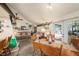 Dining room table with open view of living room at 616 Highview S Cir, Brandon, FL 33510