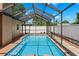 Enclosed Pool featuring crystal-clear water with outdoor space at 6365 32Nd N Ave, St Petersburg, FL 33710