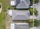Birds-eye view of a single-Gathering home with a well-maintained roof and landscaping at 9031 Sienna Moss Ln, Riverview, FL 33578