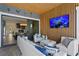 Inviting lanai with sleek outdoor furniture and pool access, perfect for relaxation and entertainment at 916 Seagrape Dr, Ruskin, FL 33570