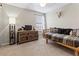 Bedroom with a daybed, unique decor, and a bright window at 11871 Crestridge Loop, Trinity, FL 34655