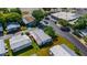 An aerial view shows a mobile home park with tree-lined streets and a nearby business at 12501 Ulmerton Rd # 89, Largo, FL 33774