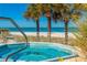 Enjoy this beautiful outdoor hot tub with calming ocean views at 1390 Gulf Blvd # Ph-5, Clearwater, FL 33767
