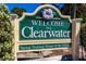 Welcome to Clearwater sign, Spring Training home of the Phillies at 1390 Gulf Blvd # Ph-5, Clearwater, FL 33767