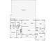Detailed floor plan showcasing the layout with primary bedroom, living areas, and a screened pool at 1450 Palmetto St, Clearwater, FL 33755