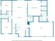 Floor plan layout of home at 18902 Spring Hollow Dr, Lutz, FL 33559