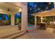 Entertain in style with a large patio, outdoor kitchen, bar area, and a refreshing pool in this backyard at 2714 W Jetton Ave, Tampa, FL 33629