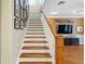 View of the staircase to the second floor at 2714 W Jetton Ave, Tampa, FL 33629