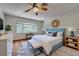 Tastefully decorated bedroom with stylish furnishings and plenty of natural light at 2788 70Th S Ave, St Petersburg, FL 33712