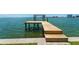 Wooden dock extending into the water, offering direct access to the waterfront at 2788 70Th S Ave, St Petersburg, FL 33712