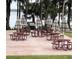 Enjoy outdoor gatherings at the community picnic area with tables, umbrellas, and grilling stations at 3137 Mission Grove Dr # 3137, Palm Harbor, FL 34684
