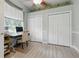 Bright office with two large closets and a light neutral color palette at 4101 Brooke Dr, Valrico, FL 33594