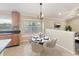Kitchen eating area with a table, chairs and a window at 441 Thicket Crest Rd, Seffner, FL 33584
