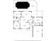 Detailed floor plan of the home showcasing room layouts and dimensions at 7337 Glasgow Rd, Weeki Wachee, FL 34613