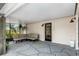 Spacious screened patio with ample room for seating and outdoor enjoyment at 7337 Glasgow Rd, Weeki Wachee, FL 34613