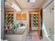 Bathroom with granite counters, a skylight and a shower/tub combination at 7353 Dogwood Cres, Spring Hill, FL 34607